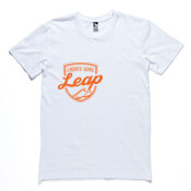 Tee: Ladies who Leap Mens (Comes in assorted colours)