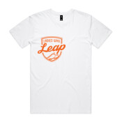 Tee: Ladies who Leap Mens (Comes in assorted colours)